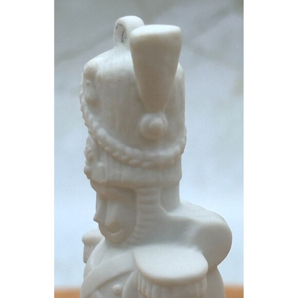 Porcelaines Bernardaud Holiday Ornament Toy Soldier Guard Limoges White Orig Box - Picture 14 of 15